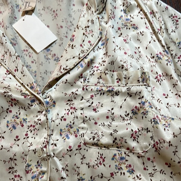 H&M PJ Silky Floral top size 12 - Picture 5 of 9